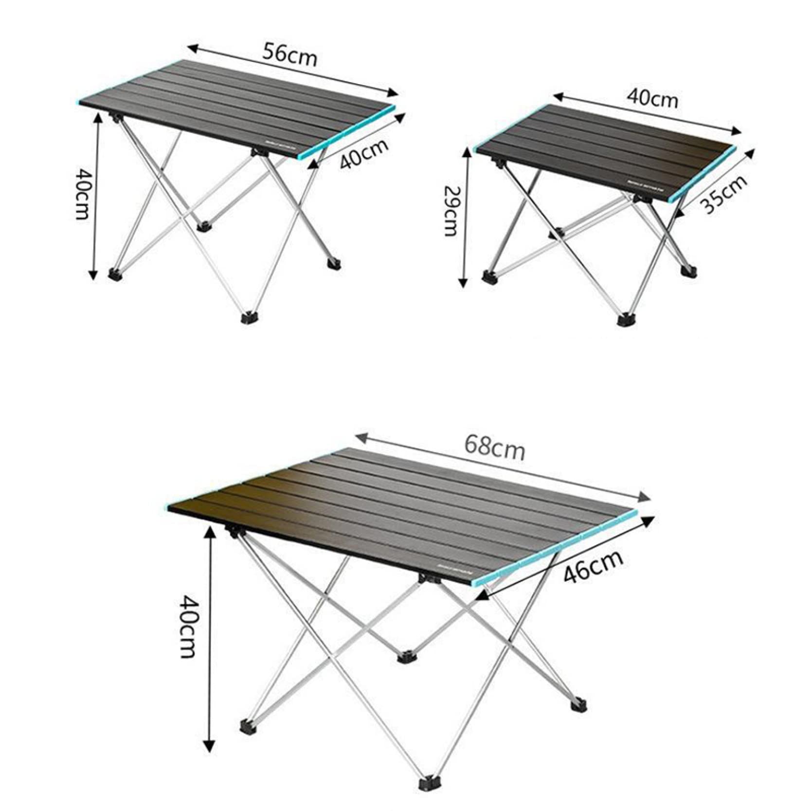 Amazon.co.jp: ロールテーブル アルミ製 アウトドアテーブル